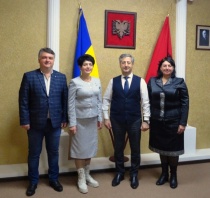 Зустріч із Почесним Консулом Республіки Албанія в Україні​ Шахіном Омаровим