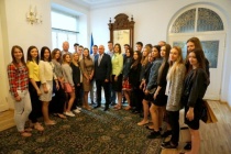 Студенти МЕВ та ТБ в рамках стажування у Литві зустрілися з Повноважним Послом України в Литовській Республіці