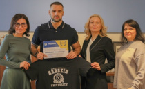 Український борець та студент КІМВ та ТБ Володимир Кочанов – в Alma Mater