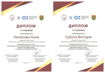 Студентки ОП ГРС – срібні призерки Всеукраїнського фахового конкурсу наукових проєктів