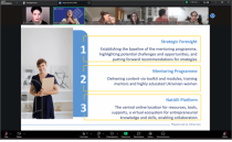 Участь представниць Каразінського університету у європейському воркшопі «Mentoring for Resilience»