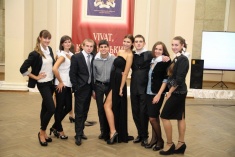 Dedication to students-international in 2012