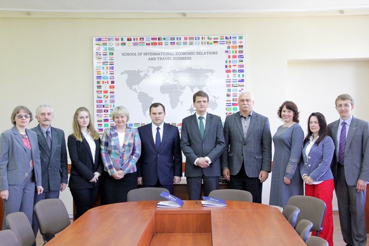 Прийом польської делегації в Каразінському університеті