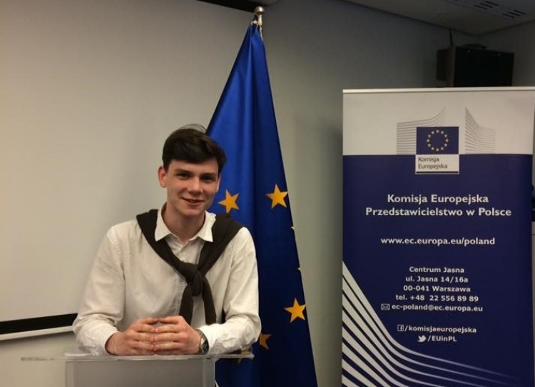 Студент Данило Подшибякін — молодий  посол європейскої молоді в Україні